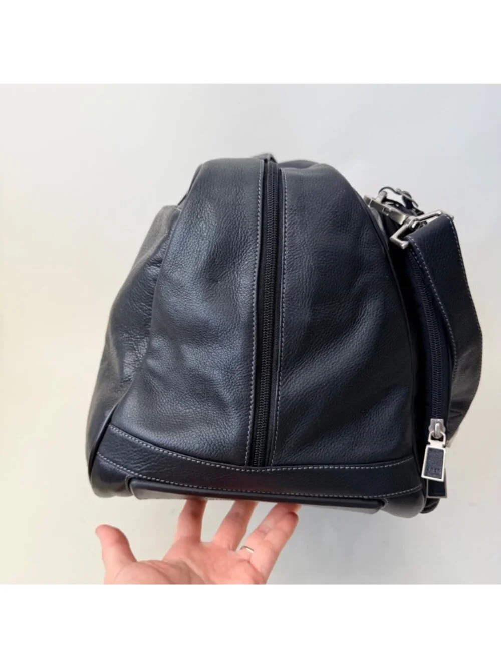 Johnston & Murphy model leather